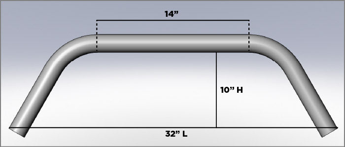 Trail-Gear™ Weld-On Light Bar Kit