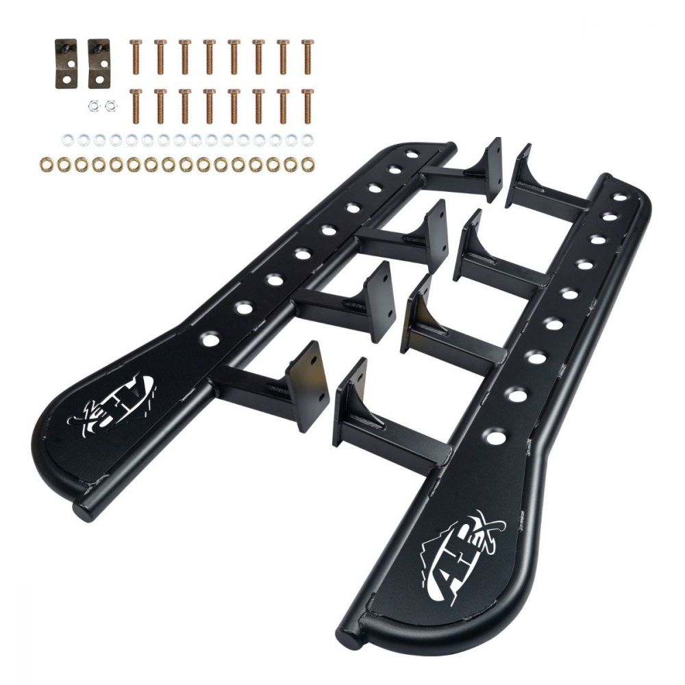 All-Pro FJ Cruiser APEX Rock Sliders (Black Powder Coat)