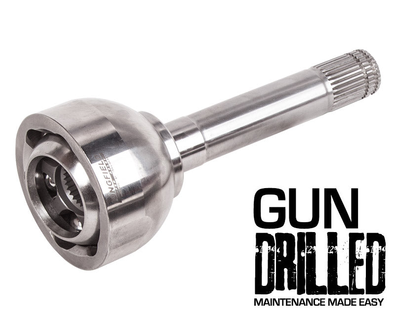 Longfield™ FJ80 Gun Drilled 30-Spline Chromoly Birfield