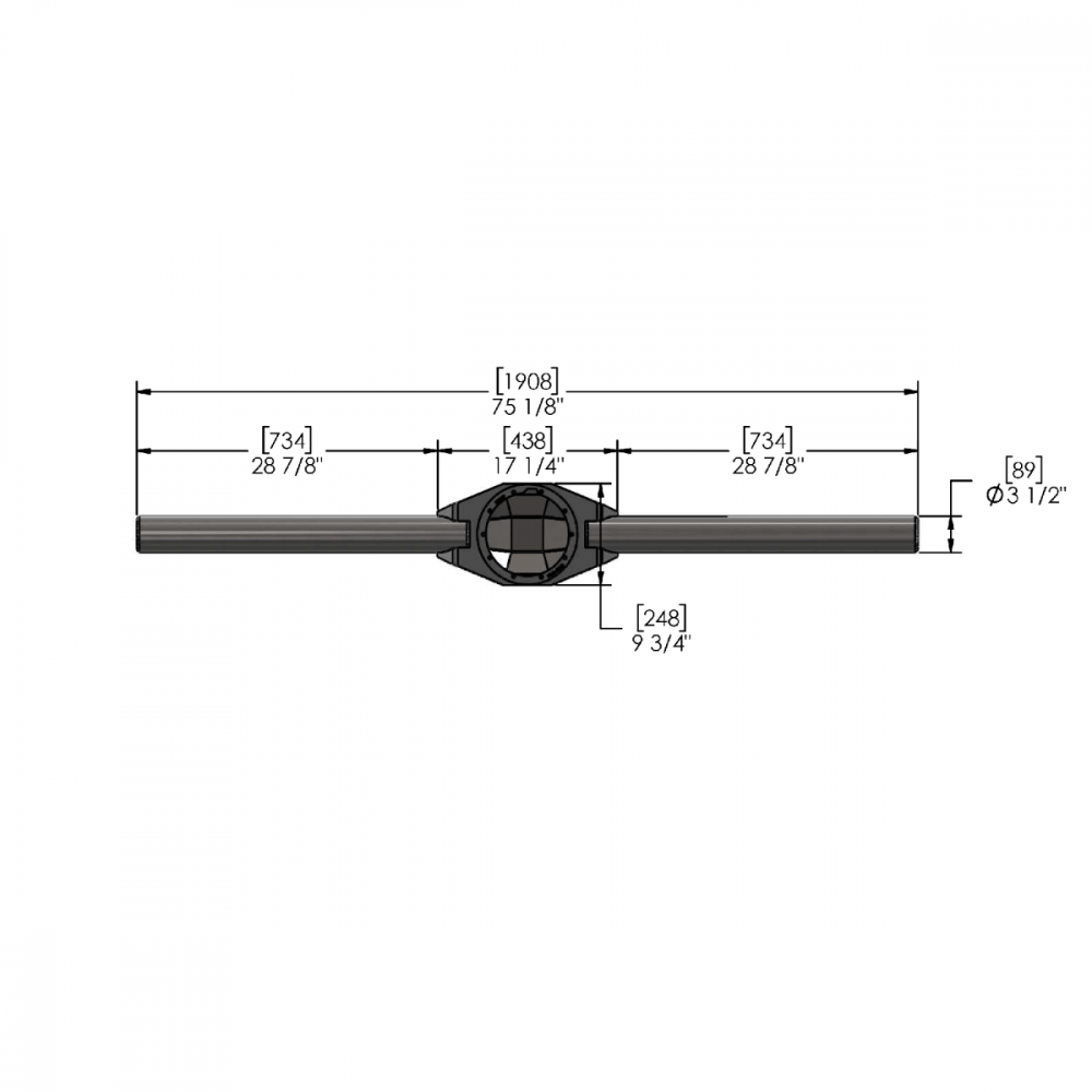 Trail-Gear Fabricated Front Axle Builder Kit