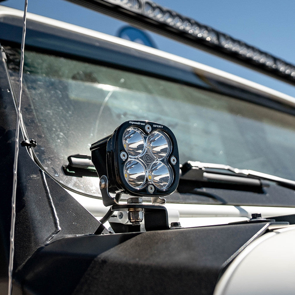 Baja Designs - Squadron Sport Black LED Auxiliary Light Pod Pair - Universal