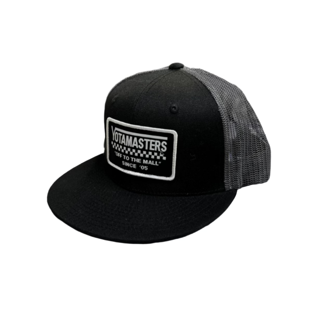 Yotamasters Black & Grey Mesh Hat