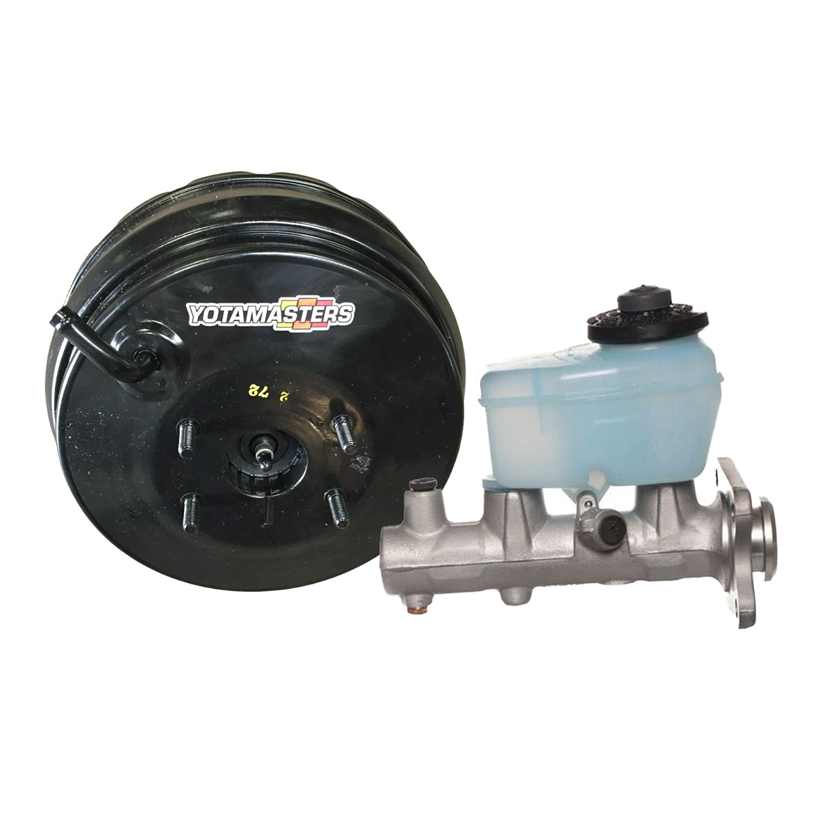 Dual Diaphragm Brake Booster + 1" Bore Master Combo (84-95)