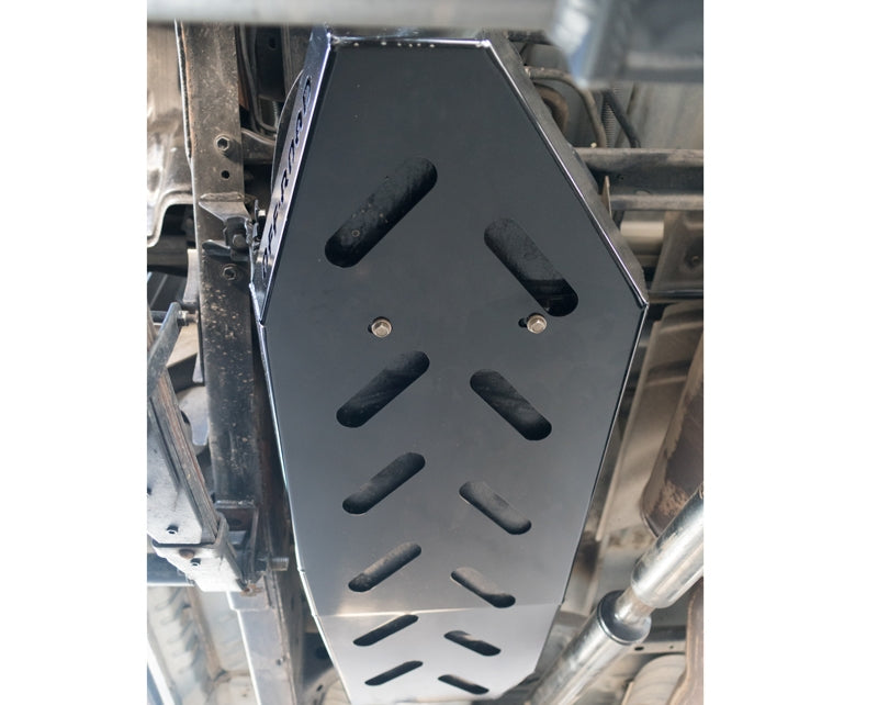 Low Range Off-Road Tacoma Defiant Armor Gas Tank Skid Plate