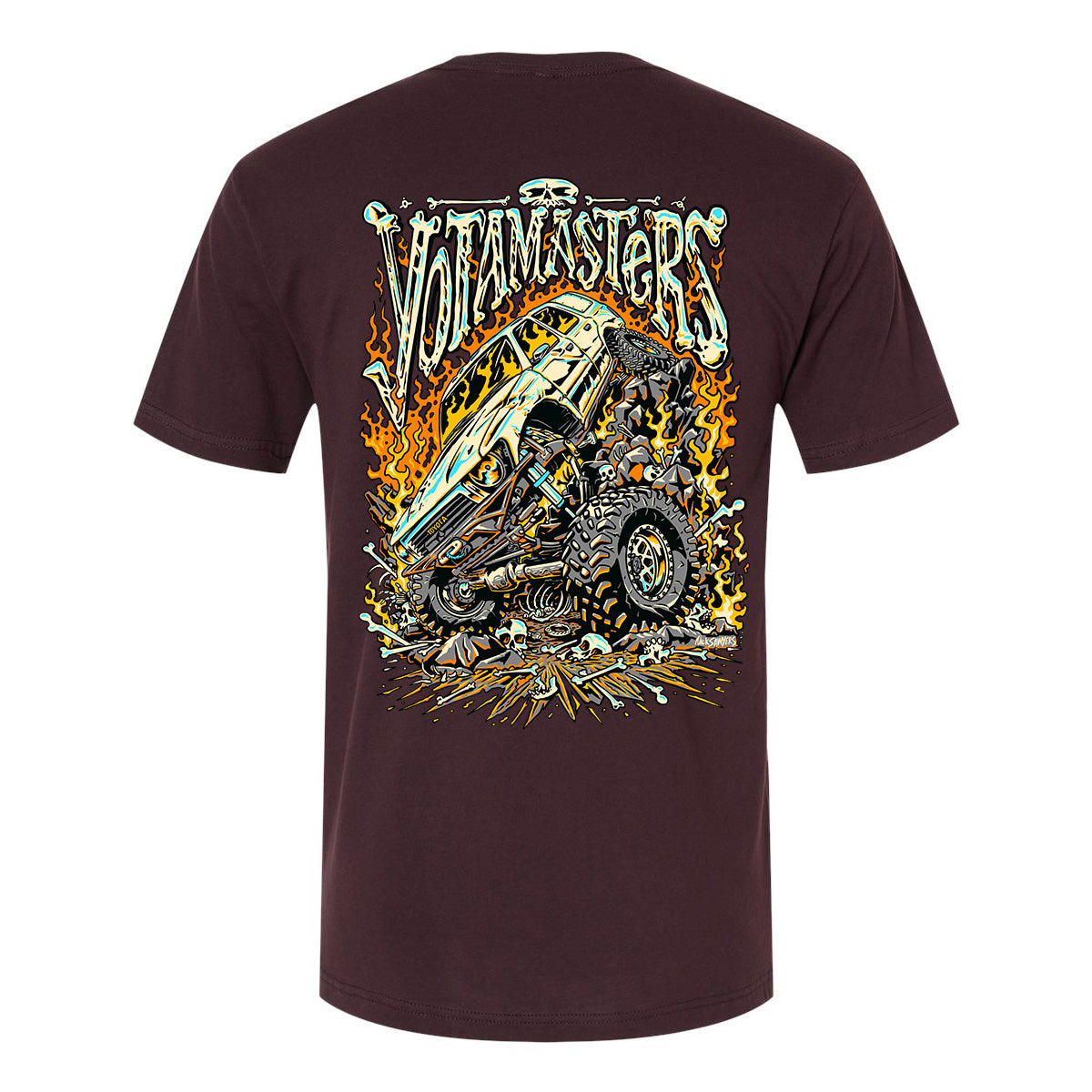 Yotamasters Rez-Erected 4Runner Shirt | Oxblood (PRE-ORDER)