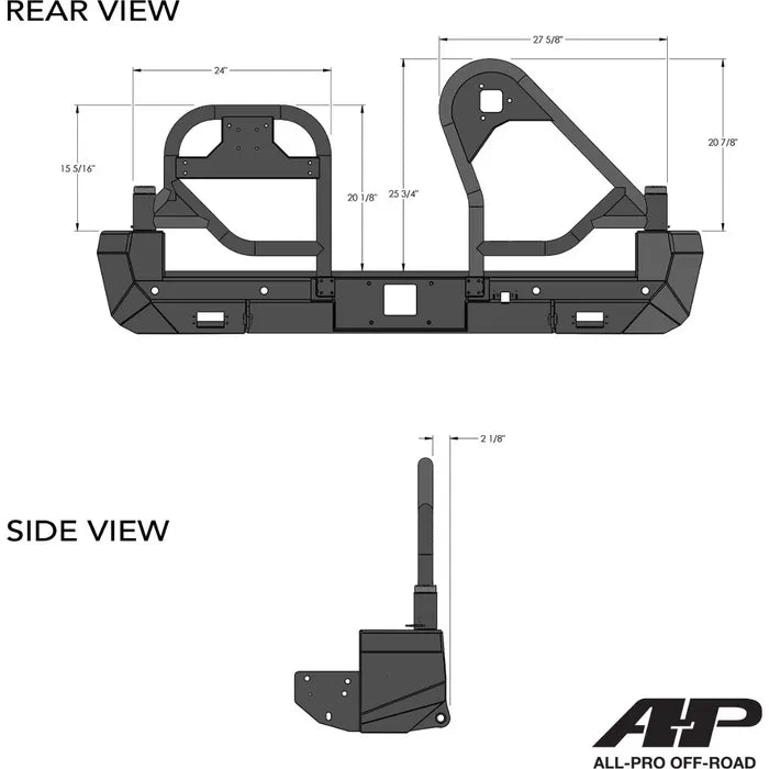 2016-Current Tacoma Dual Swing Out Bumper