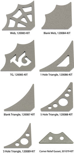 Trail-Gear™ Weld-In Frame Gussets